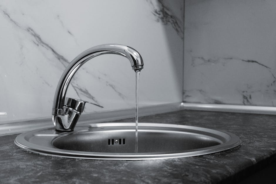 Garbage disposal not working — check the kitchen sink faucet and water flow first