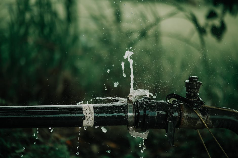 burst pipe in a home setting - illustrative photo for Burst Pipe or Major Water Leak? Here Is Exactly What to Do in the First 10 Minutes